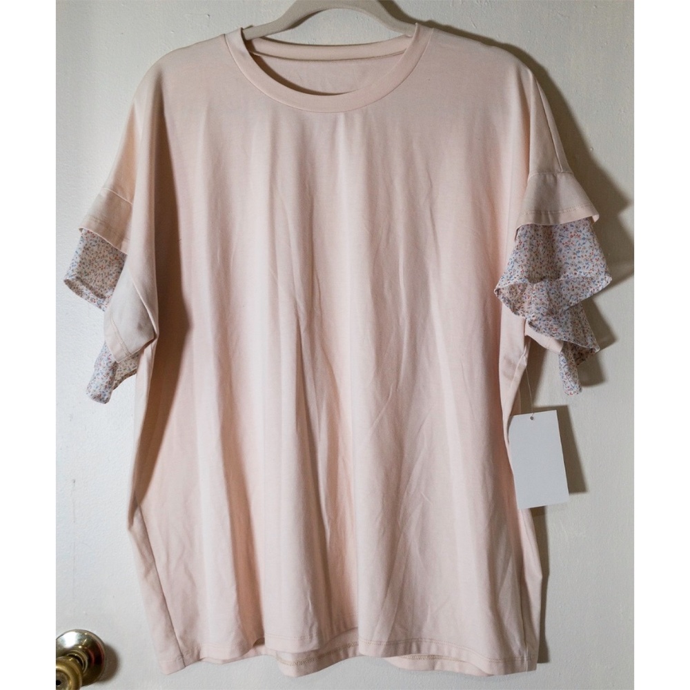 NWOT Light Pink Top